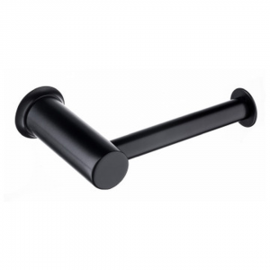 Allure Black Toilet Roll Holder